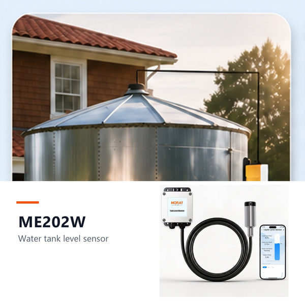 ME202W 5M Smart Home High Accuracy Underwater WIFI Remote Oil Diesel Wireless Liquid Water Tank Level Sensor Meter