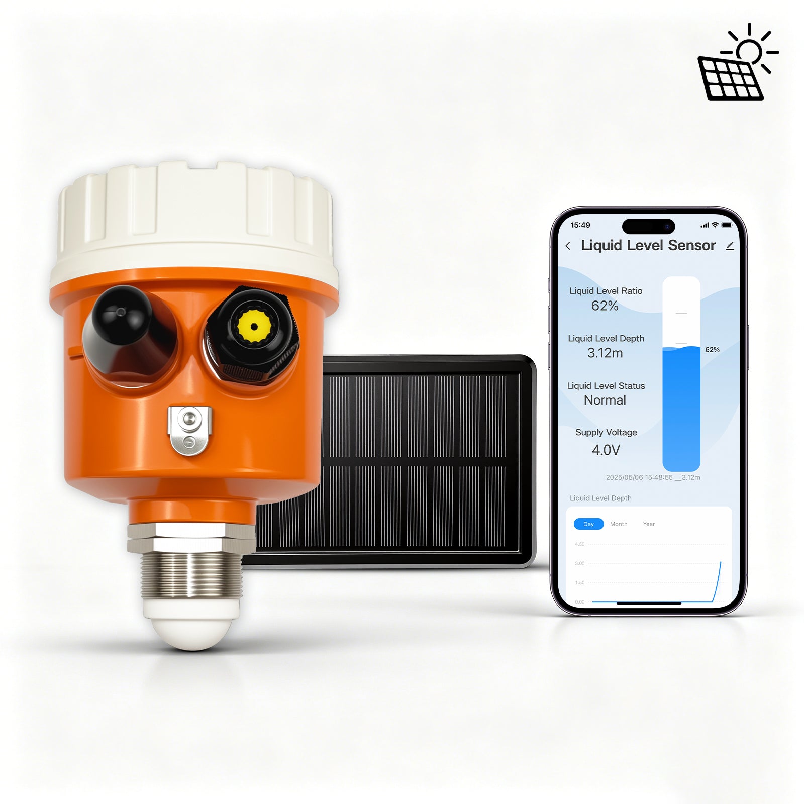 MoraySmart MorayElec MoraySensor 10M 80GHz Radar Water Tank Level Sensor ME203WSP by Moray - main product image