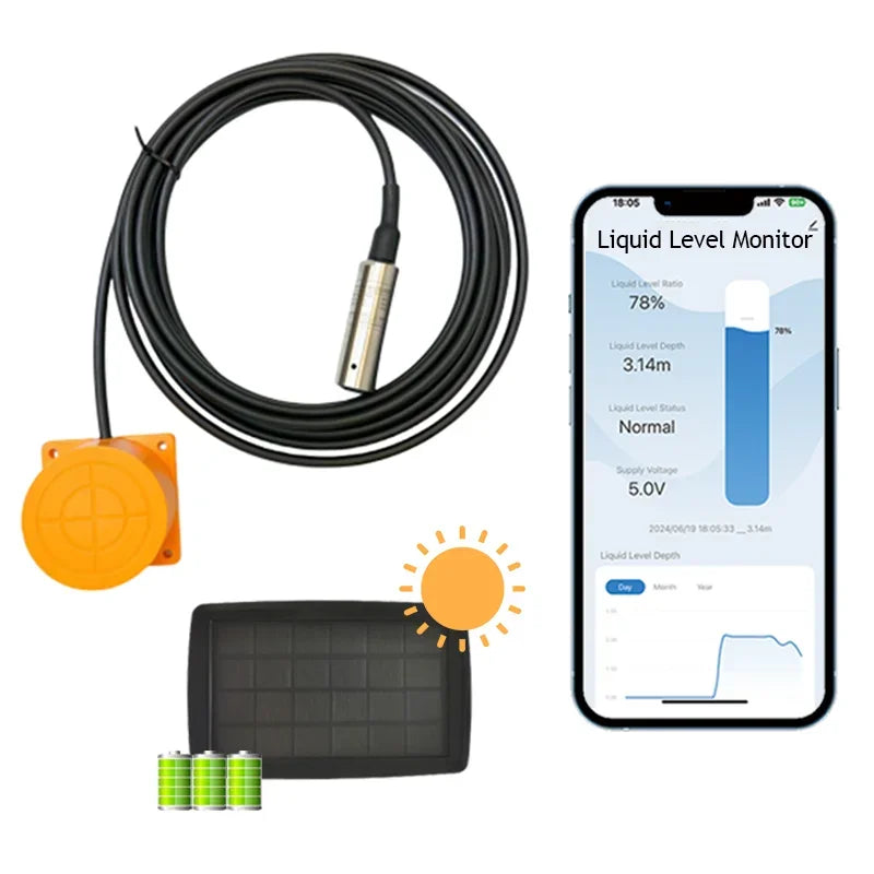 MoraySmart MorayElec MoraySensor 5M Solar WiFi Tank Level Sensor ME202WSP by Moray - product image 5