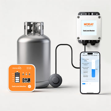 MoraySmart MorayElec MoraySensor WiFi Non-Contact LPG Tank Level Monitor ME204R by Moray - main product image
