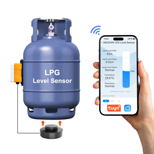 Moray ME204W New Arrival High Accuracy Customized Non-Contact Small LPG Tank Liquid Level Gauge Level Monitor
