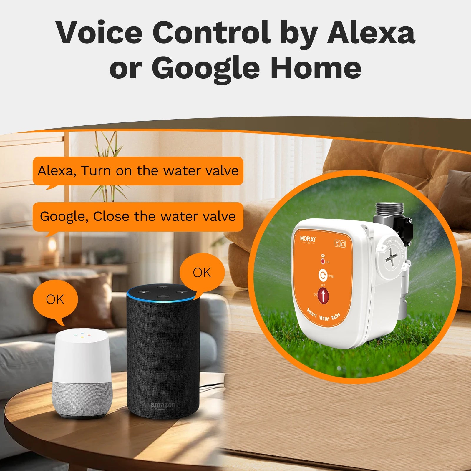 MoraySmart MorayElec MoraySensor WiFi Smart Water Flow Meter Valve for Garden Irrigation ME220FW by Moray - product image 5