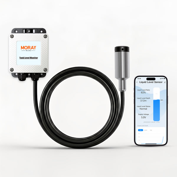 ME202W 5M Smart Home High Accuracy Underwater WIFI Remote Oil Diesel Wireless Liquid Water Tank Level Sensor Meter